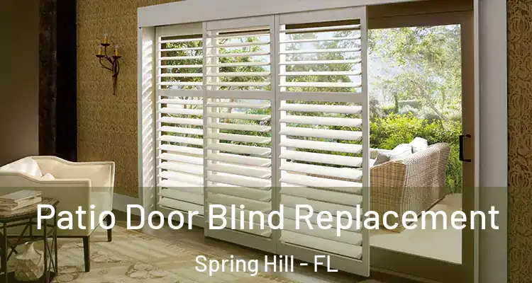  Patio Door Blind Replacement Spring Hill - FL